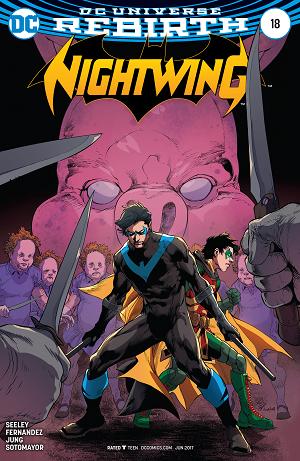 Nightwing #18  cover