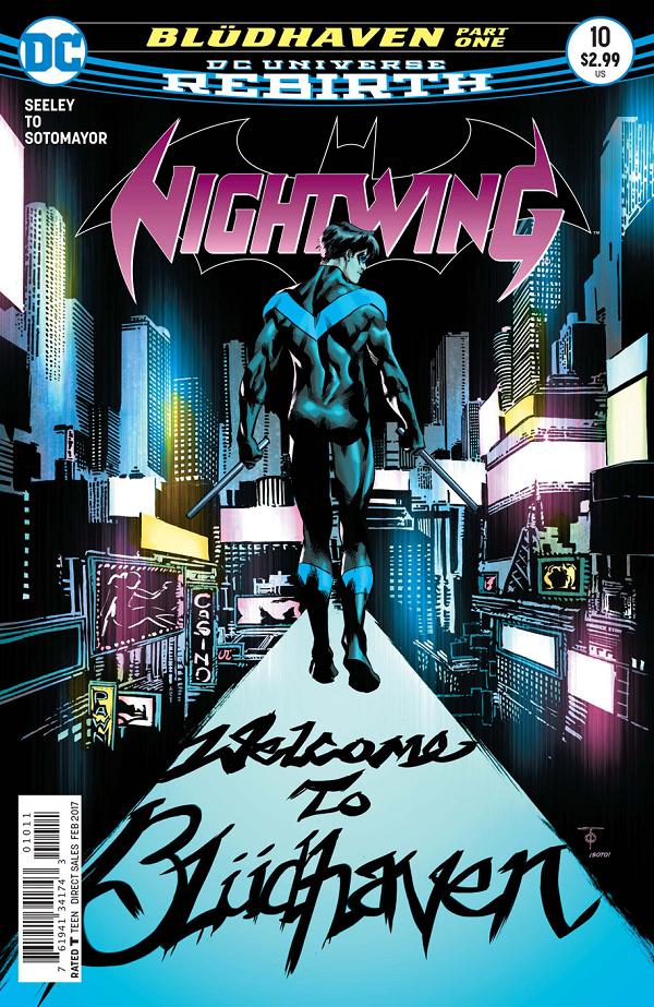 Nightwing #10  cover