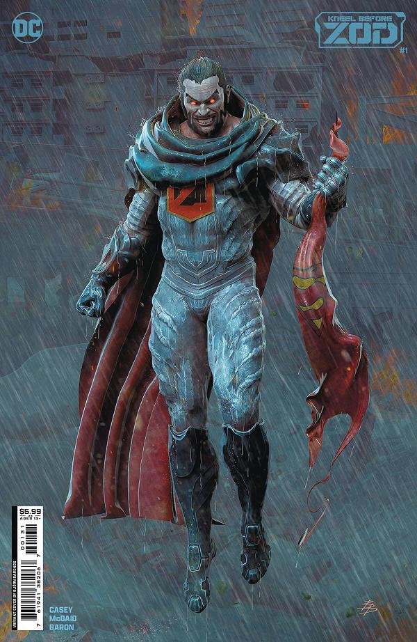 Kneel Before Zod #1 CVR C BJORN BARENDS CSV cover