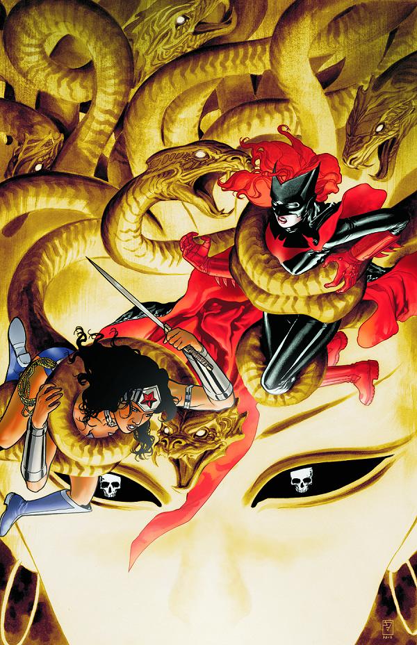 Batwoman #16 cover by J. H. Williams