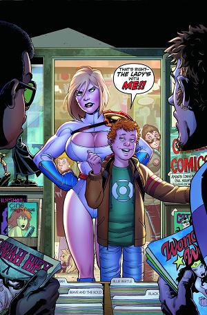 Power Girl #10 cover