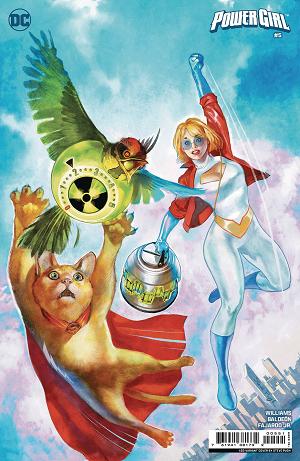 Power Girl #5 CVR E INC 1:50 STEVE PUGH CSV cover