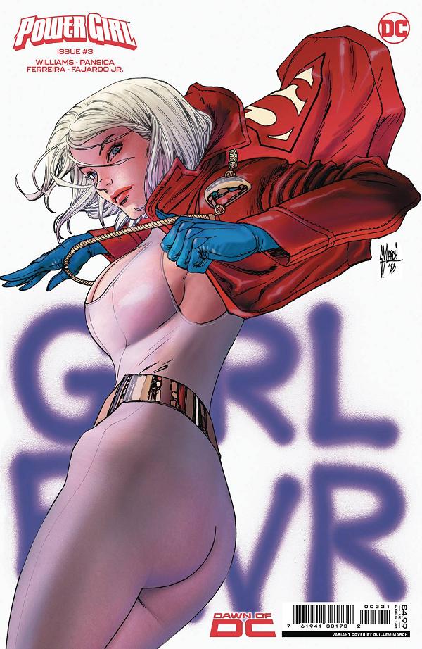 Power Girl #3 CVR C GUILLEM MARCH CSV cover