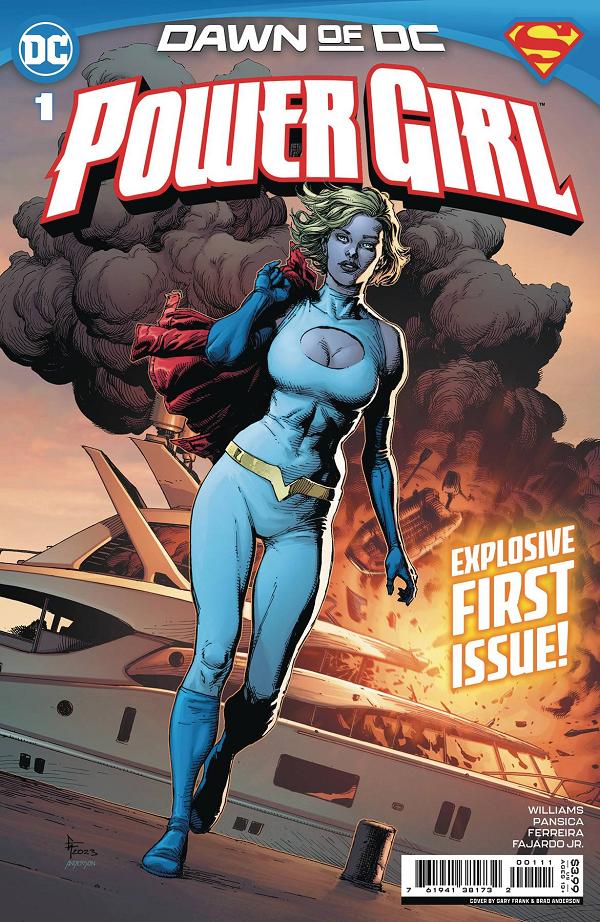 Power Girl #1 CVR A GARY FRANK cover