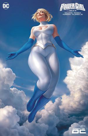 Power Girl #1 CVR E CVR E WARREN LOUW FOIL cover