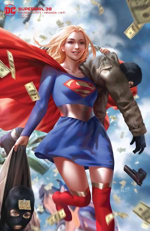 Supergirl #38 CARD STOCK cover