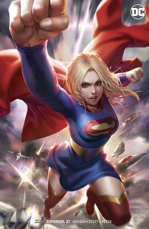 Supergirl #37 CARD STOCK cover