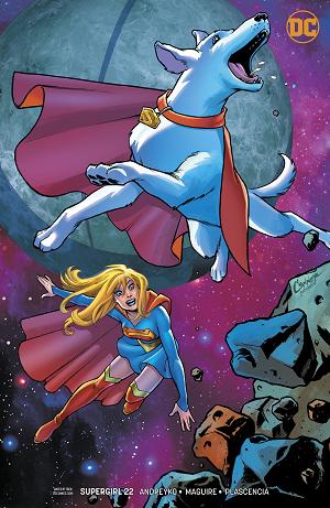 Supergirl #22  cover