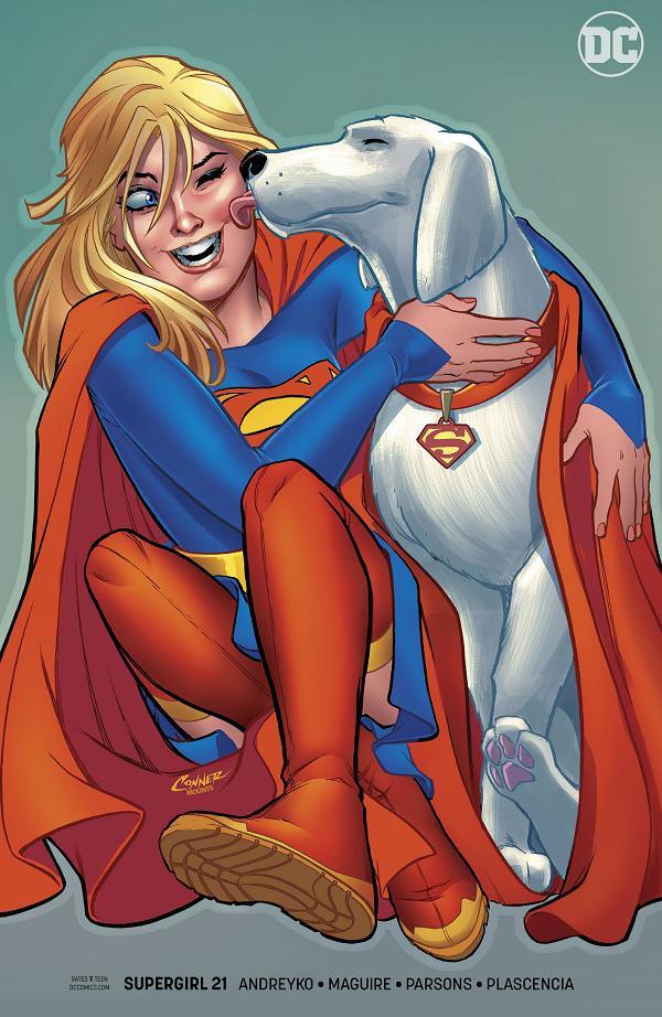 Supergirl #21  cover