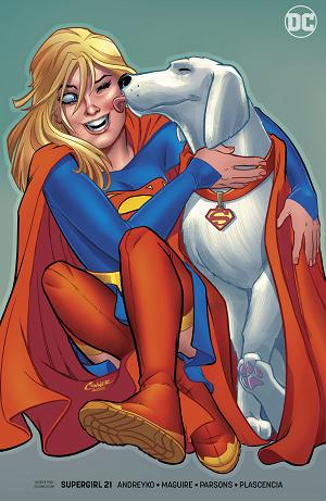 Supergirl #21  cover