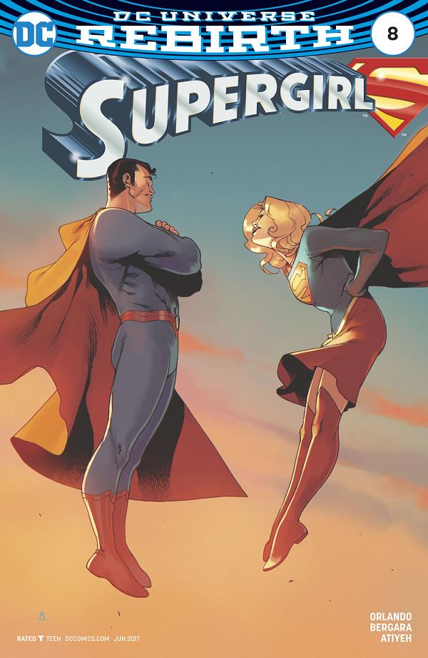 Supergirl #8  cover