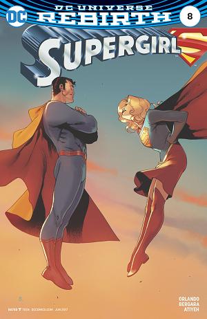 Supergirl #8  cover