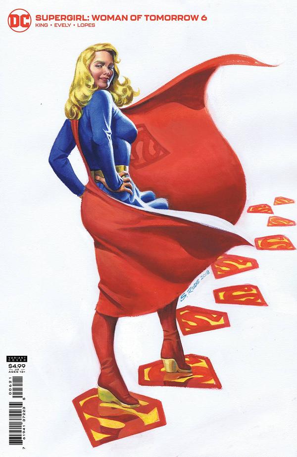 Supergirl: Woman Of Tomorrow #6 CVR B (OF 8) CVR B RUDE cover