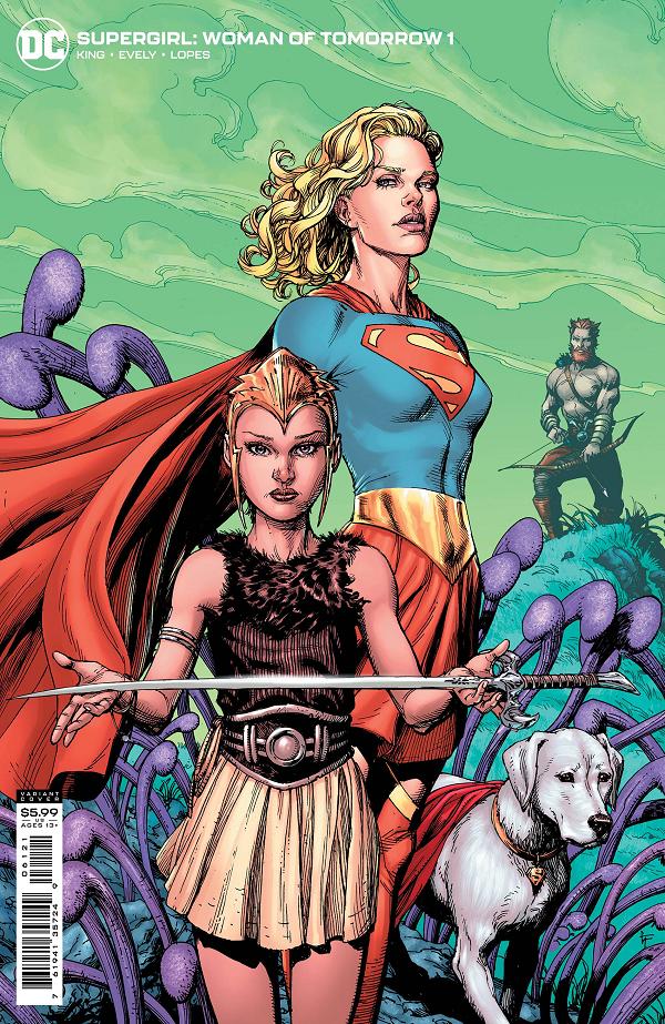 Supergirl: Woman Of Tomorrow #1 CVR B CVR B CARDSTOCK FRANK cover