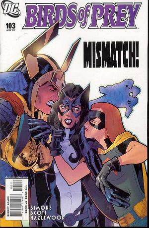 Birds Of Prey #103  cover