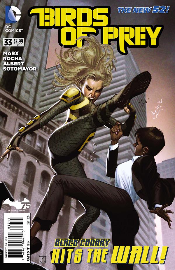 Birds Of Prey #33  cover