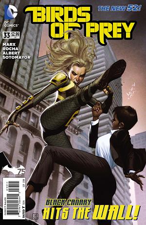 Birds Of Prey #33 cover