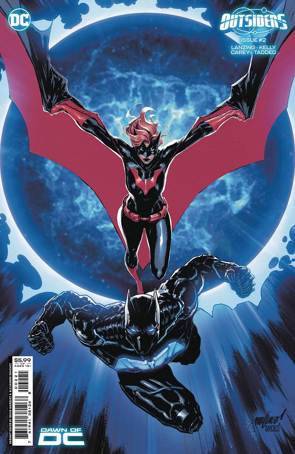 Outsiders #2 CVR B DAVID MARQUEZ CSV cover