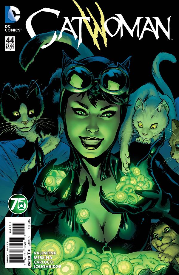 Catwoman #44 GREEN LANTERN cover