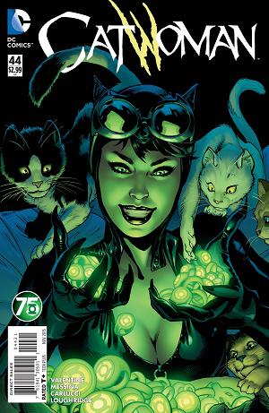 Catwoman #44 GREEN LANTERN cover