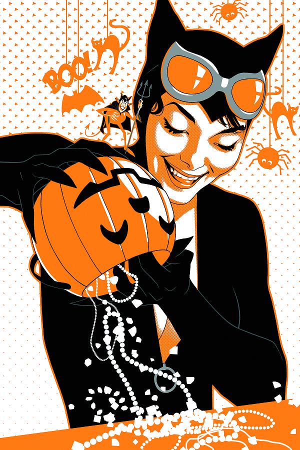 Catwoman #35 MONSTERS cover