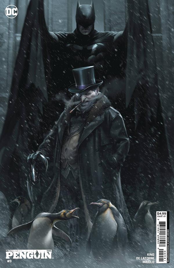 Penguin #9 CVR B FRANCESCO MATTINA CSV cover