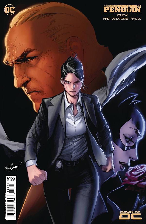 Penguin #1 CVR D CVR D DAVID MARQUEZ CARD STOCK cover
