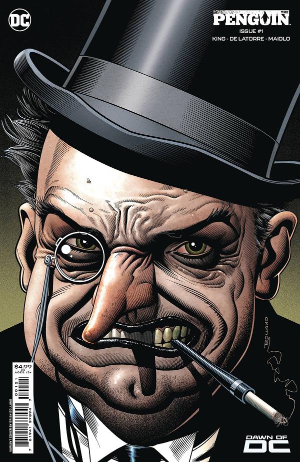 Penguin #1 CVR B CVR B BRIAN BOLLAND CARD STOCK cover