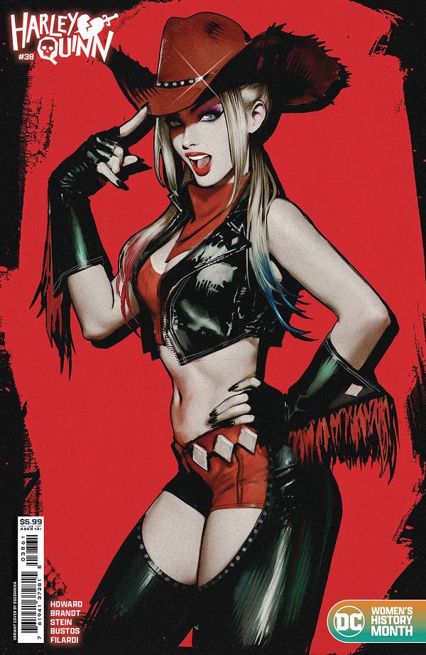 Harley Quinn #38 CVR C SOZOMAIKA WOMENS HISTORY MONTH CSV cover