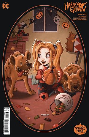 Harley Quinn #33 CVR F CVR F CHRISSIE ZULLO TREAT OR TREAT CS cover