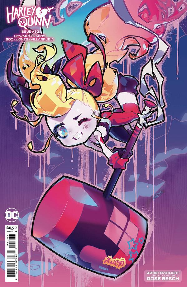 Harley Quinn #32 CVR C ROSE BESCH CREATOR CSV cover