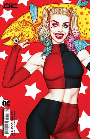 Harley Quinn #28 CVR C CVR C JENNY FRISON CARD STOCK cover