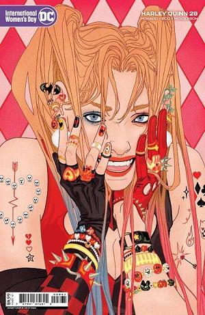 Harley Quinn #28 CVR F CVR F KWAN INT WMNS DAY CS cover