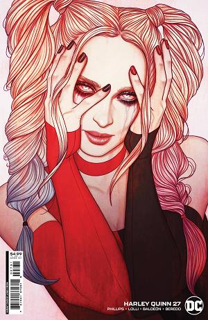 Harley Quinn #27 CVR C CVR C JENNY FRISON CARD STOCK cover