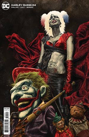 Harley Quinn #24 CVR B CVR B BERMEJO CARD STOCK cover