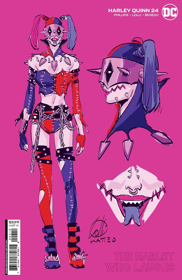 Harley Quinn #24 2ND PTG LOLLI DESIGN cover