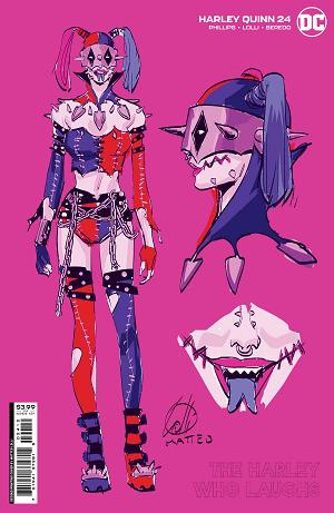 Harley Quinn #24 2ND PTG LOLLI DESIGN cover