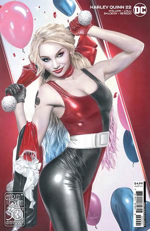Harley Quinn #22 CVR C SANDERS HARLEY QUINN 30TH ANN cover