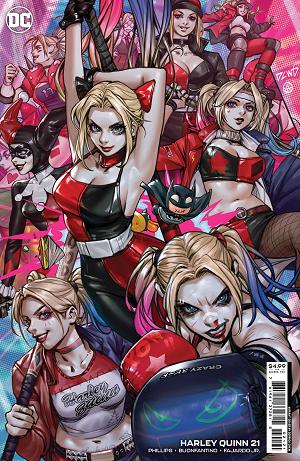 Harley Quinn #21 CVR B CVR B CHEW CARD STOCK cover