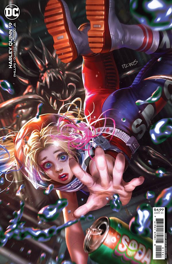 Harley Quinn #19 CVR B CVR B CHEW CARD STOCK cover