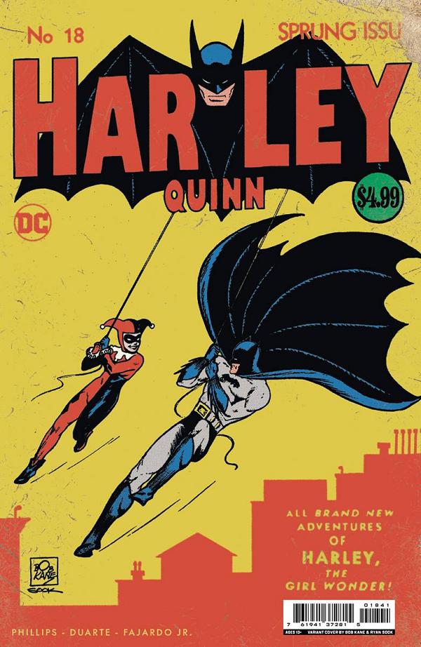 Harley Quinn #18 CVR C CVR C SOOK HOMAGE cover