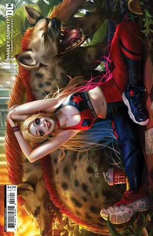 Harley Quinn #17 CVR B CVR B CHEW CARD STOCK cover