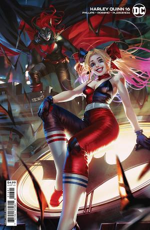 Harley Quinn #16 CVR B CVR B CHEW CARD STOCK cover