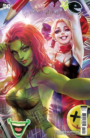 Harley Quinn #10 CVR B CVR B CHEW CARD STOCK cover