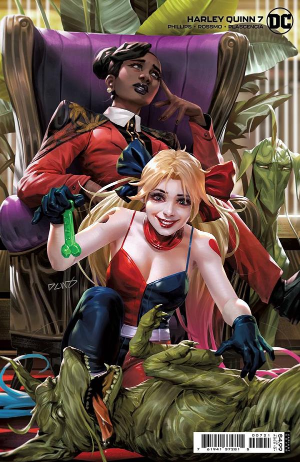 Harley Quinn #7 CVR B CVR B DERRICK CHEW CARD STOCK cover