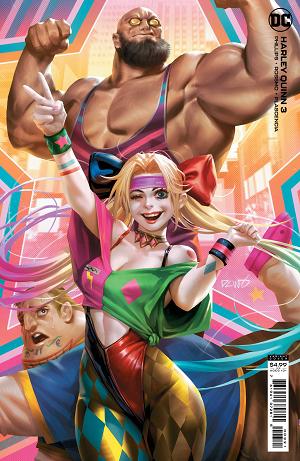 Harley Quinn #3 CVR B CVR B CHEW CARDSTOCK cover