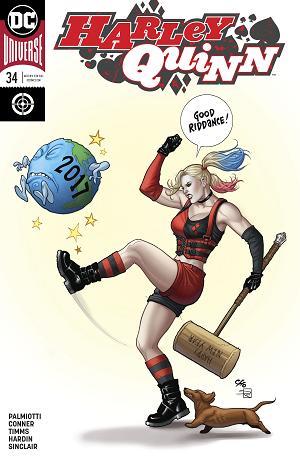 Harley Quinn #34 cover