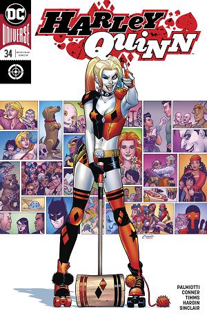 Harley Quinn #34 cover