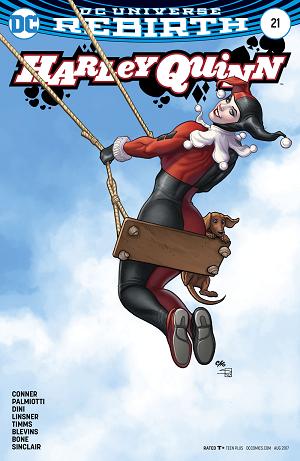 Harley Quinn #21 cover