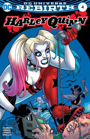 Harley Quinn #4  cover